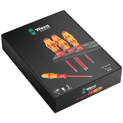 Wera 160 i/6 Rack Screwdriver Set Kraftform Plus Ser.100
