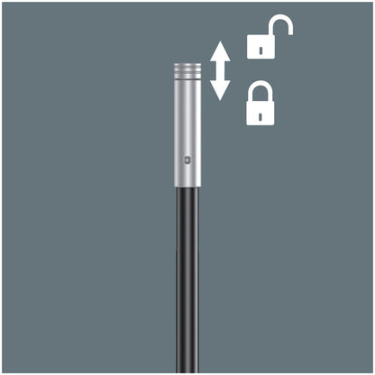 Wera 393 S Bit Holder extra slim with flexible shaft