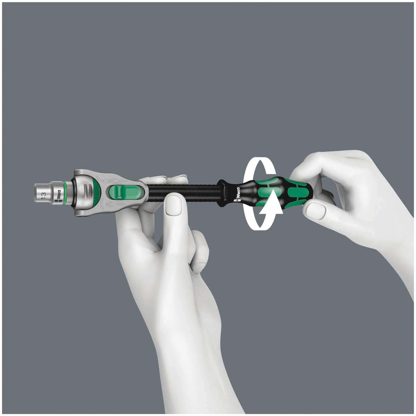 Wera 8100 SB 4 Zyklop Speed Ratchet Set, 3/8   imperial