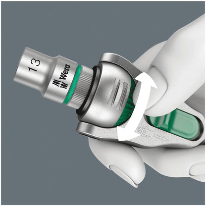 Wera 8100 SB 4 Zyklop Speed Ratchet Set, 3/8   imperial