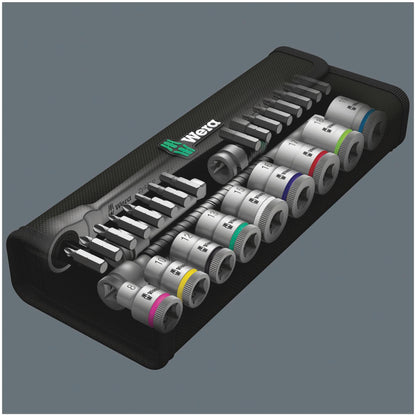 Wera 8100 SB 8 Zyklop Ratchet Switch Lever, 3/8  Drive metric