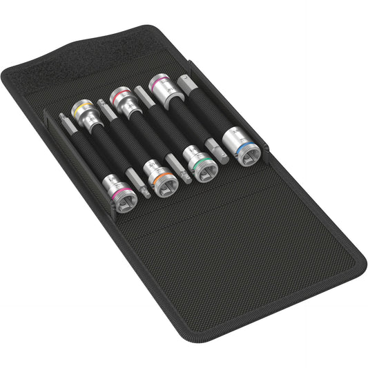 Wera 8740B HF Imperial 1 Zyklop Bit Socket Set holding f. 3/8