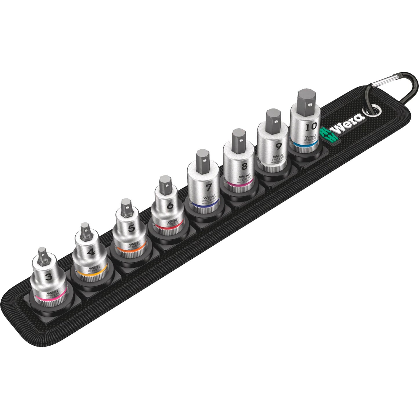 Wera Belt B 2 Zyklop In-Hex-Plus Bit Socket, holding funct. 3/8