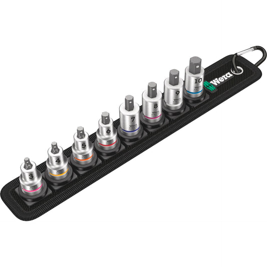 Wera Belt B 2 Zyklop In-Hex-Plus Bit Socket, holding funct. 3/8
