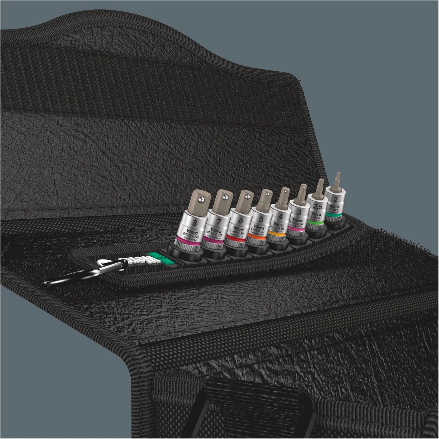 Wera Belt B 2 Zyklop In-Hex-Plus Bit Socket, holding funct. 3/8