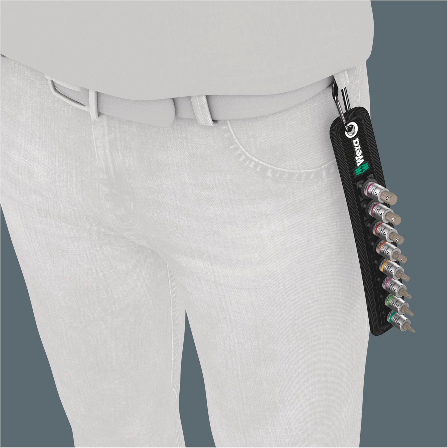 Wera Belt B 2 Zyklop In-Hex-Plus Bit Socket, holding funct. 3/8