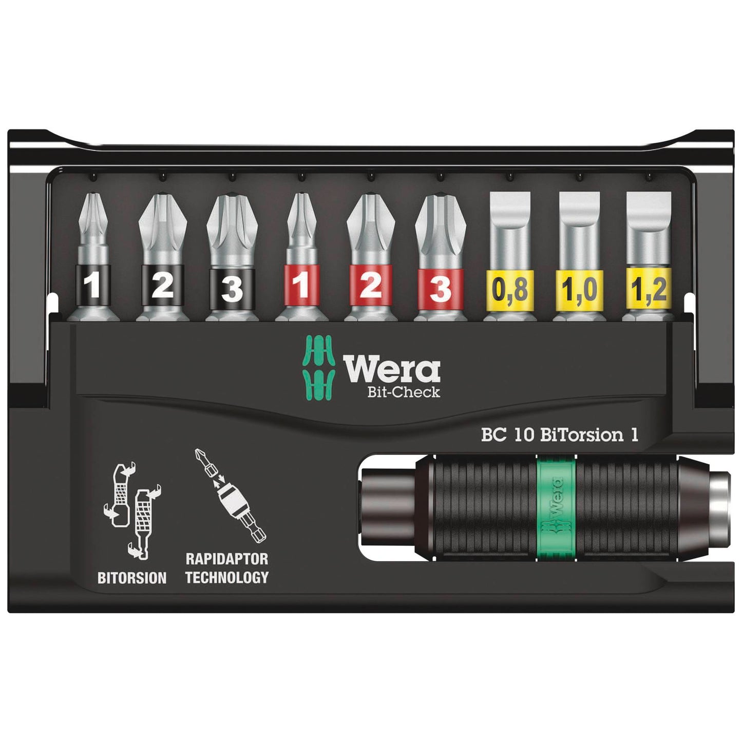 Wera Bit-Check 10 BiTorsion 1