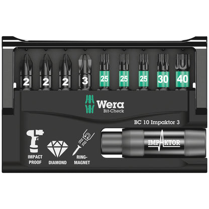 Wera Bit-Check 10 Impaktor 3
