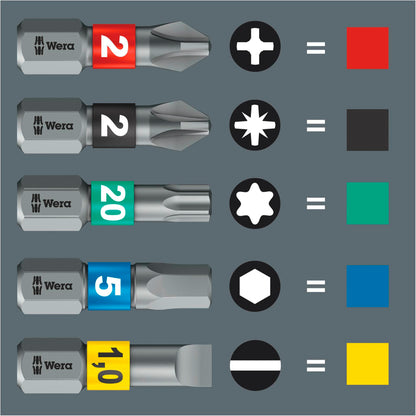 Wera Bit-Check 10 Impaktor 3