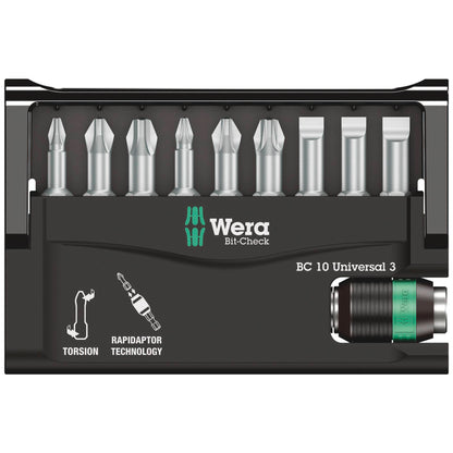 Wera Bit-Check 10 universal 3