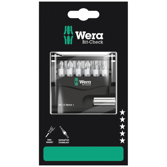 Wera Bit-Check 12 Metal 1