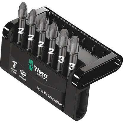 Wera Bit-Check 6 PZ Impaktor 1