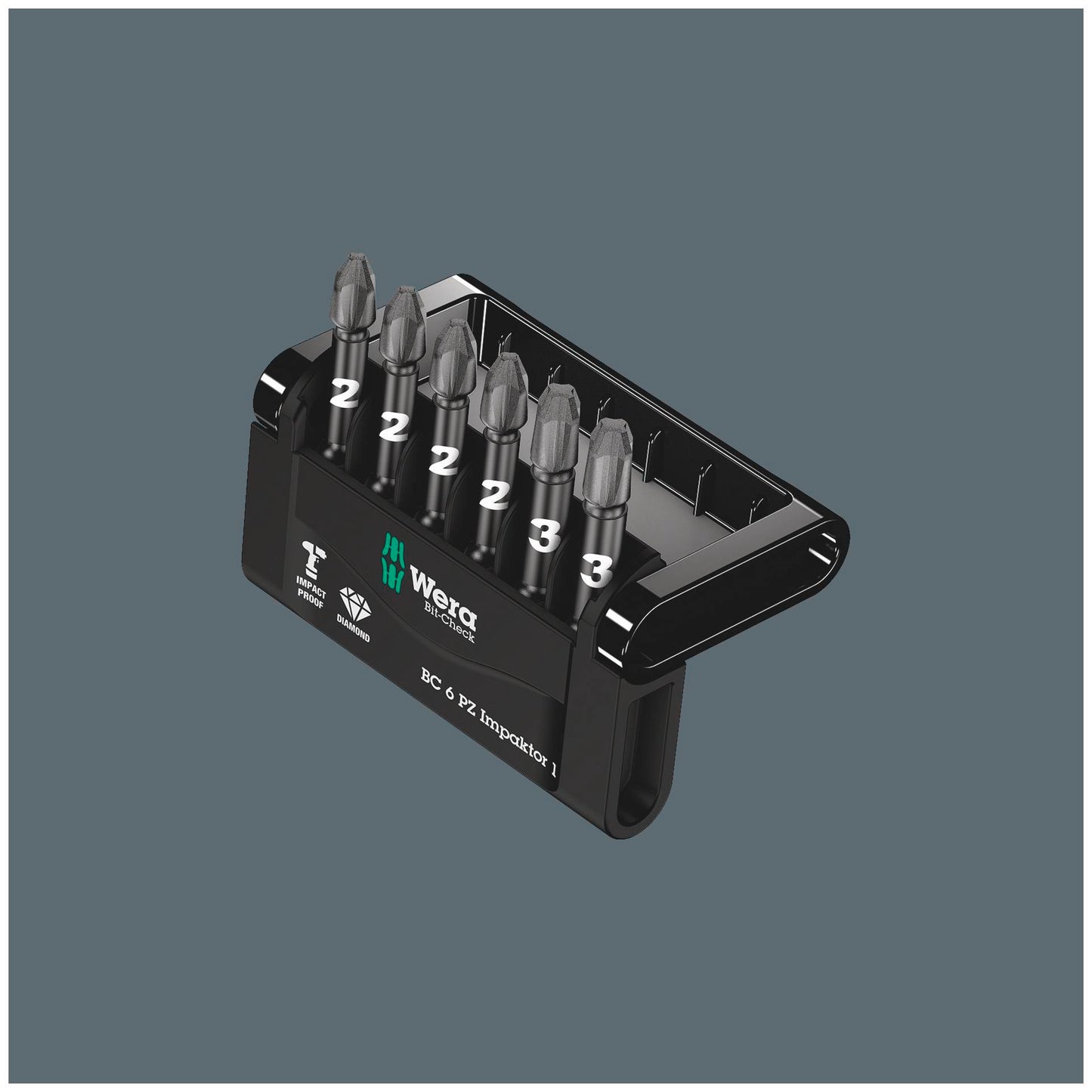 Wera Bit-Check 6 PZ Impaktor 1