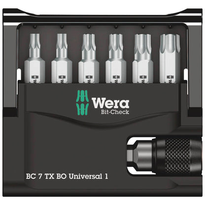 Wera Bit-Check 7 TX BO universal 1