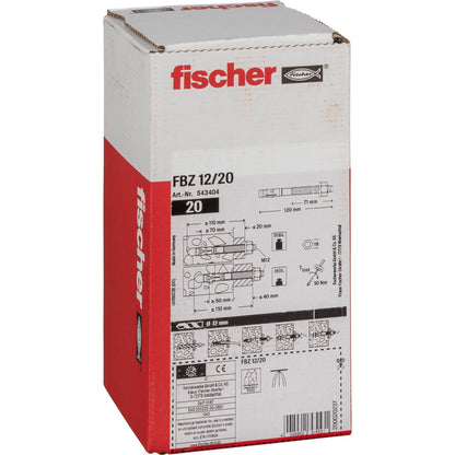 Fischer Bolt Anchor FBZ 12/20 20 pcs.
