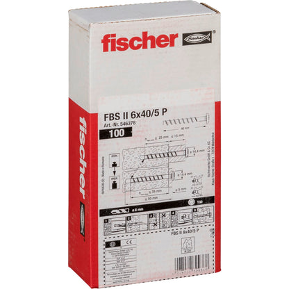 Fischer ULTRACUT FBS II 6x40/5 P 100 pcs.