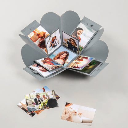 Walther Photo Gift Box  Surprise 8,5x8,5x13,5 grey FB280D