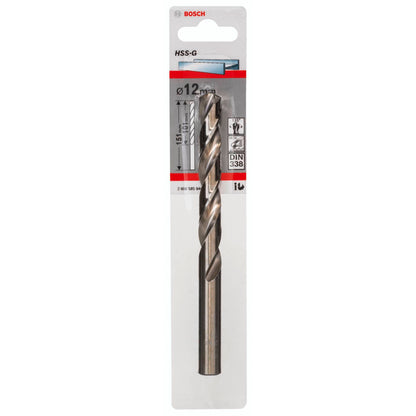 Bosch 1 Metal Drill Bits HSS-G 12,0x101x151mm