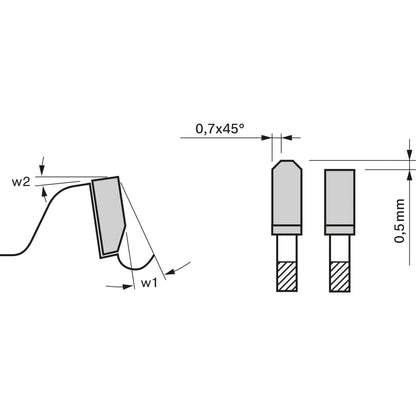 Bosch Circ. Saw Blade EX MU B 254x30-96