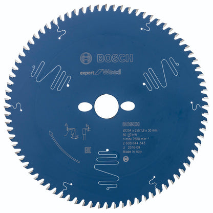 Bosch Circ. Saw Blade EX WO T 254x30-80
