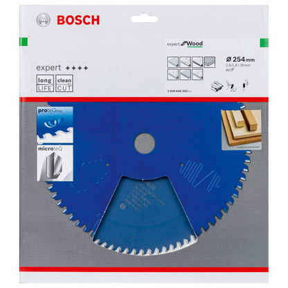 Bosch Circ. Saw Blade EX WO T 254x30-80