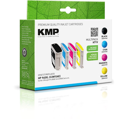 KMP H71V Promo Pack   BK/C/M/Y comp. w. HP No. 940 XL