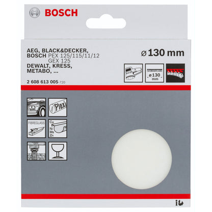 Bosch Polishing Sponges 130mm 1x