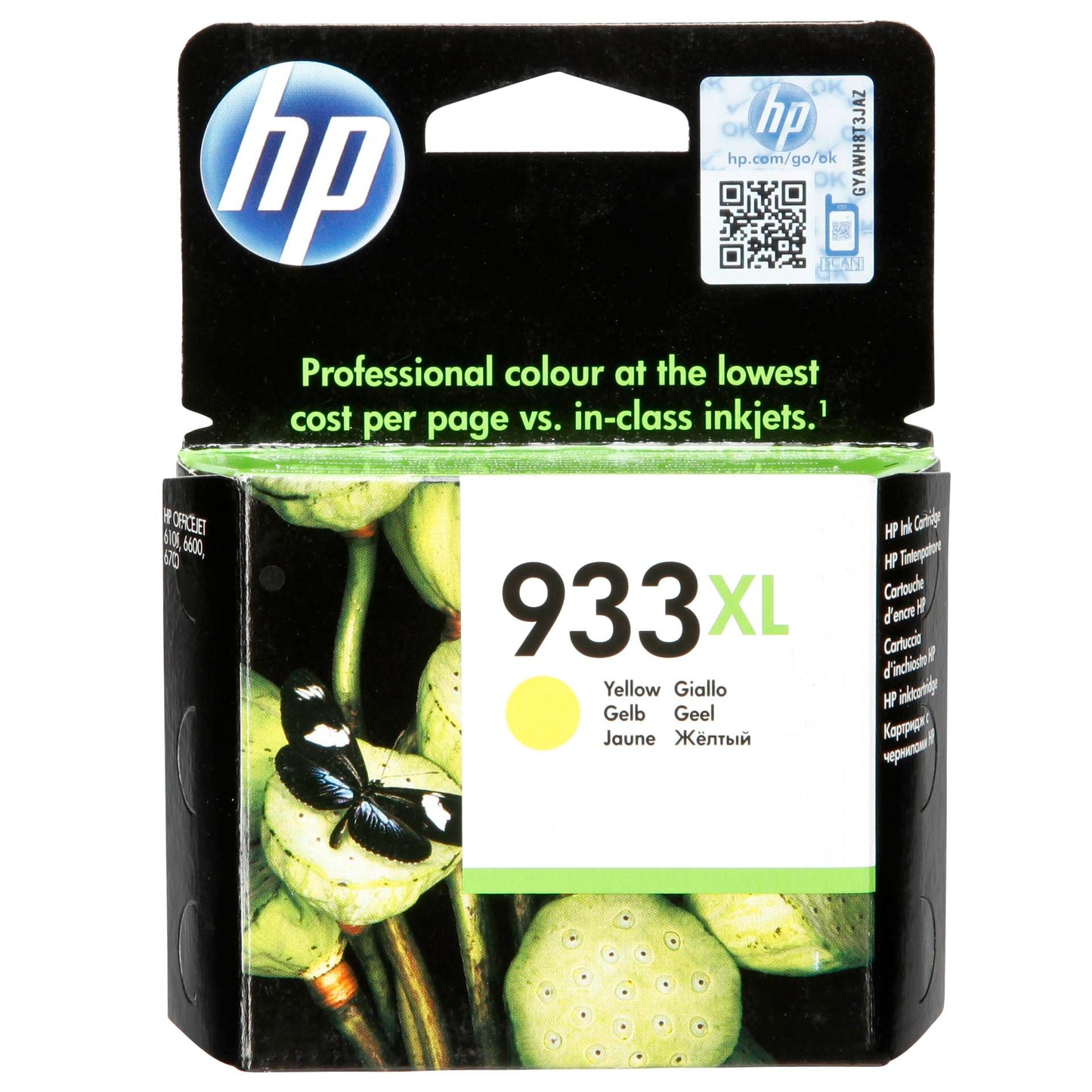 HP CN 056 A ink cartridge yellow No. 933 XL