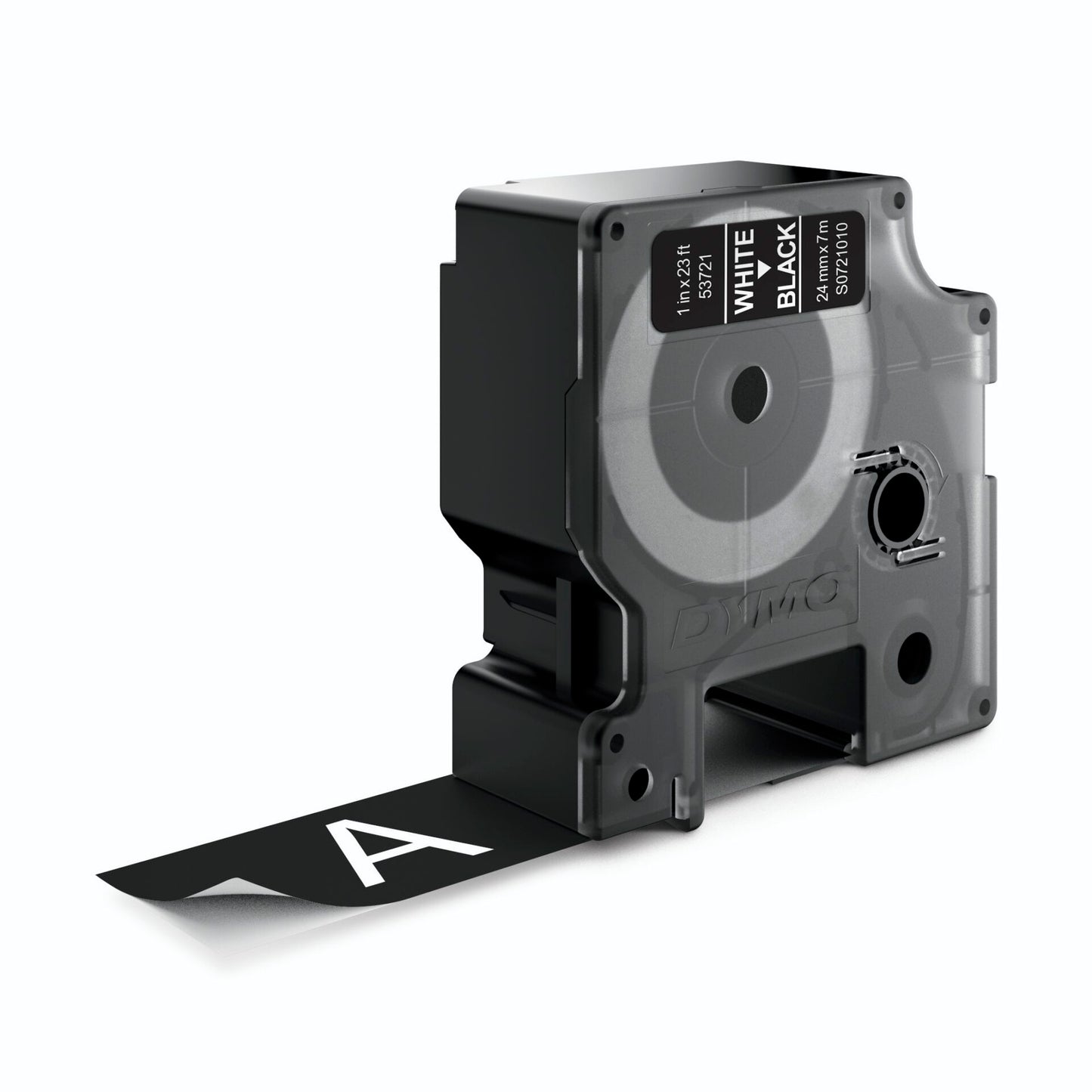 Dymo D1 Label  24 mm x 7 m white to black