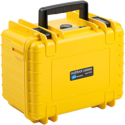 B&W action.case Type 2000 yellow for GoPro 9/10/11/12
