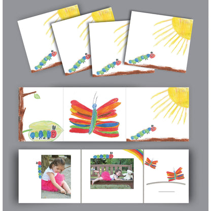 1x25 Daiber Caterpillar 13x18 Portrait folders for children