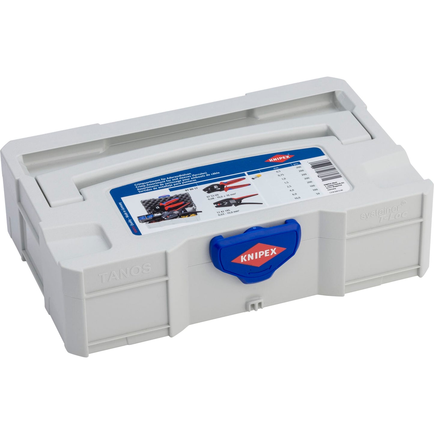 KNIPEX Crimp Assortment for End Sleeves (ferrules)1242195+975309