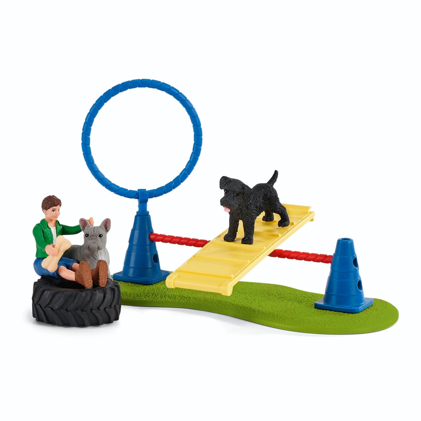 Schleich Farm World        42536 Puppy Agility Training