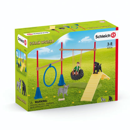 Schleich Farm World        42536 Puppy Agility Training