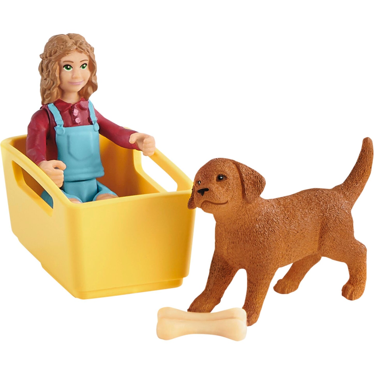 Schleich Farm World     42543 Puppy Wagon Ride