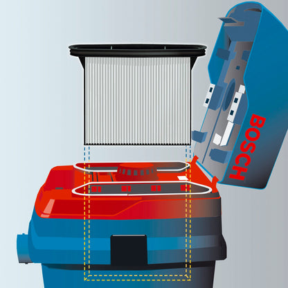 Bosch GAS 25 L SFC Wet/Dry Dust Extractor