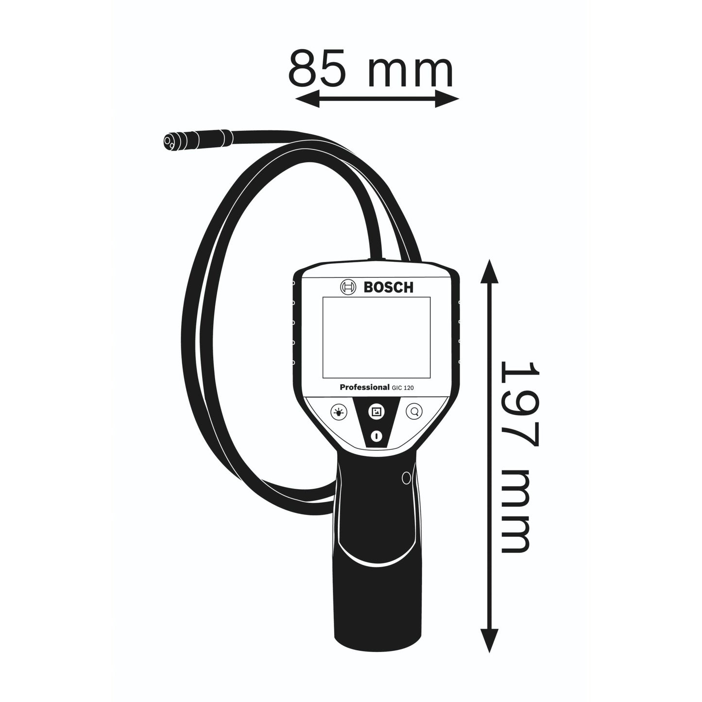 Bosch GIC 120 EU Inspection Camera