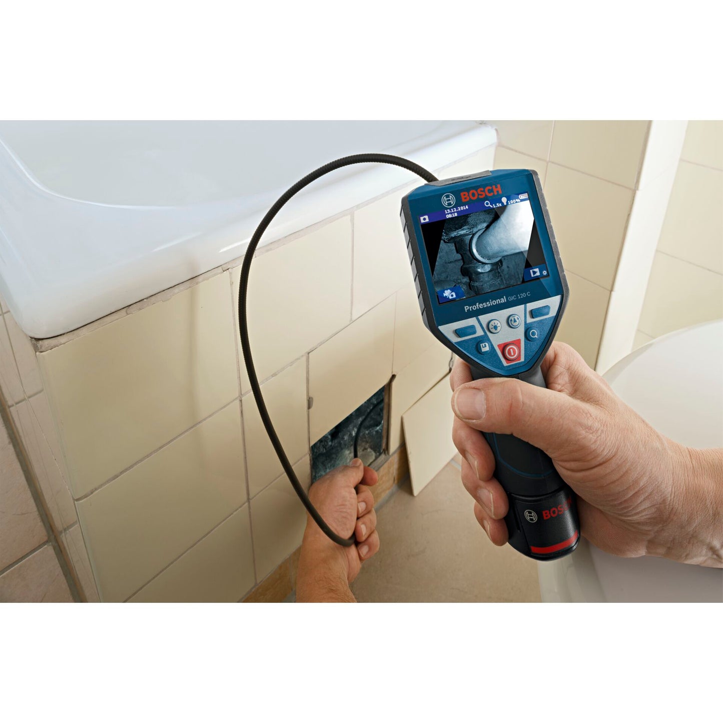 Bosch GIC 120C + L-Boxx Inspection Camera