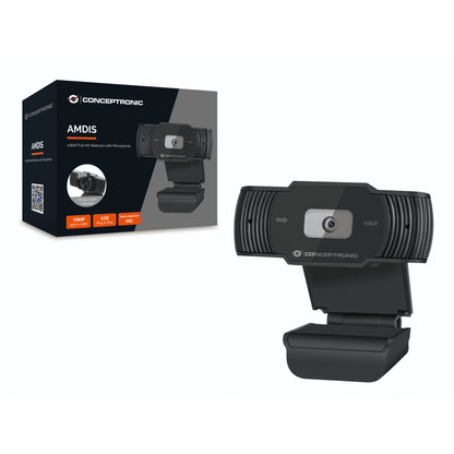 Conceptronic AMDIS04B 1080p Full HD Webcam