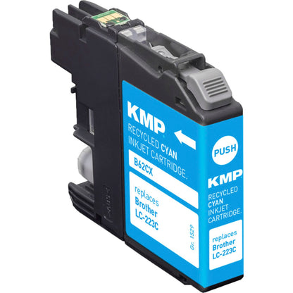 KMP B62CX ink cartridge cyan compatible with Brother LC-223 C