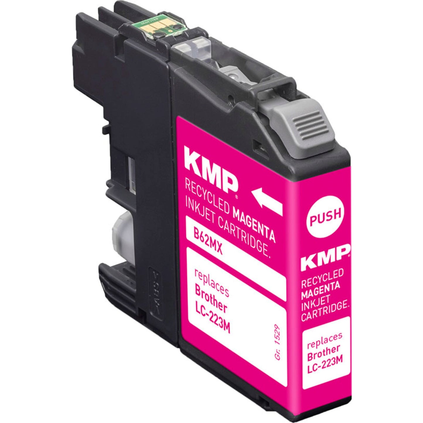 KMP B62MX ink cartridge magenta compatible with Brother LC-223 M