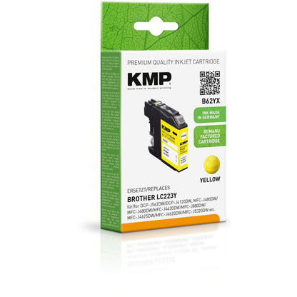 KMP B62YX ink cartridge yellow compatible with Brother LC-223 Y