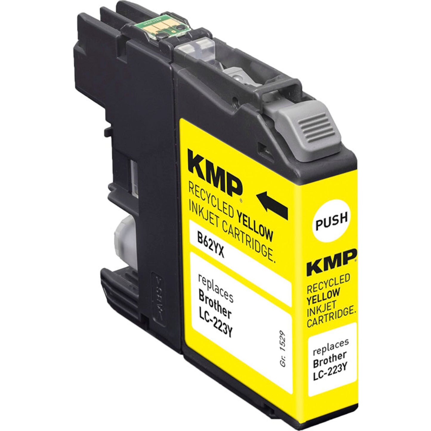 KMP B62YX ink cartridge yellow compatible with Brother LC-223 Y