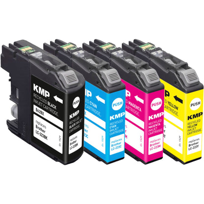 KMP B62VX Multipack compatible with Brother LC-223 BK/C/M/Y