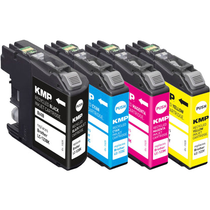 KMP B60V Promo Pack compatible with LC-123 BK/C/M/Y