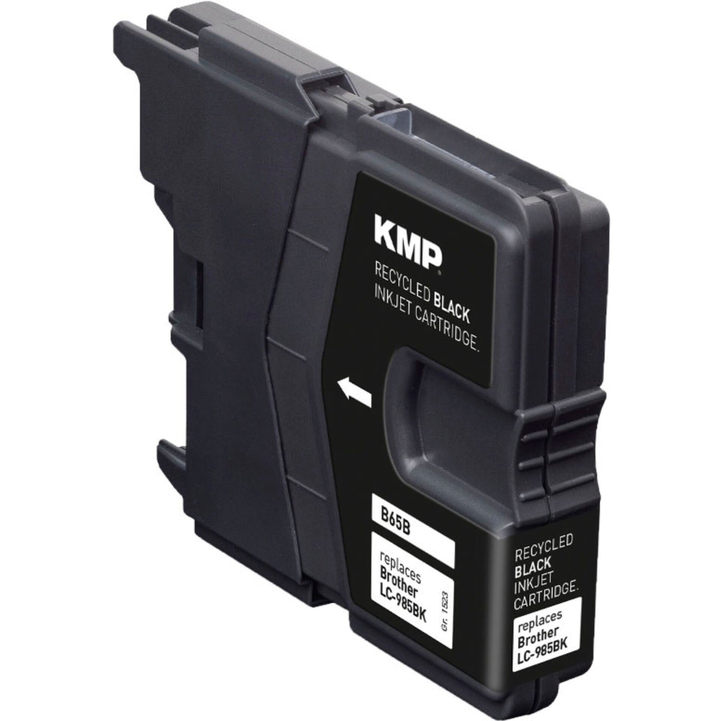 KMP B65B ink cartridge black compatible w. Brother LC-985 BK