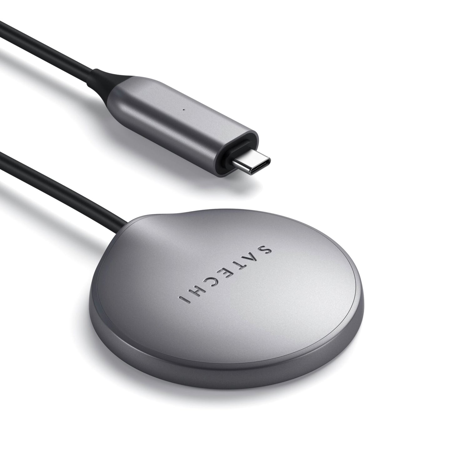 Satechi Magnetic Wireless Charging Cable space gray