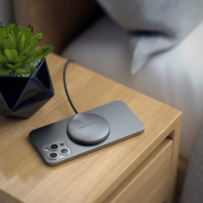 Satechi Magnetic Wireless Charging Cable space gray