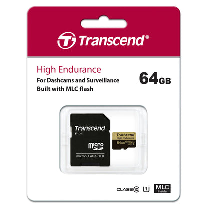 Transcend DrivePro 550 Dual 1080 2 Lenses incl. 64GB microSDXC
