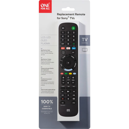 One for All Sony 2.0 Replacement Remote      URC 4912
